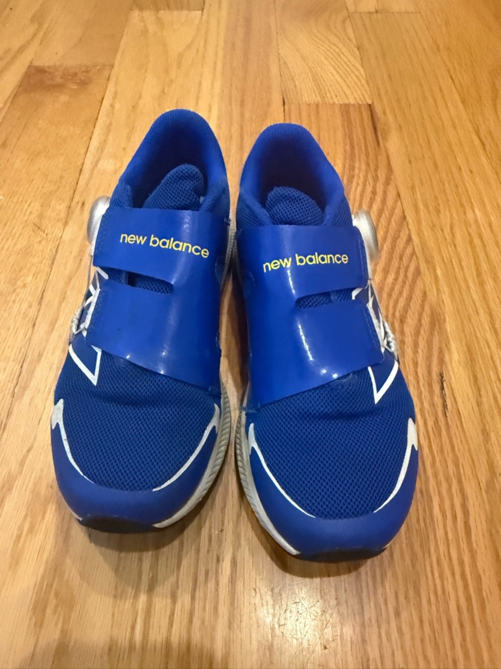 New Balance Kids Royal Blue Hook-and-Loop Sneakers